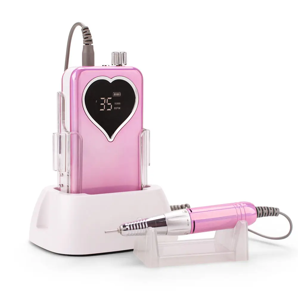 High Quality Portable Rechargeable Electric Nail Drill Machine Factory Direct Cordless Electric Buffer for Nails
High Quality Portable Rechargeable Electric Nail Drill Machine Factory Direct Cordless Electric Buffer for Nails