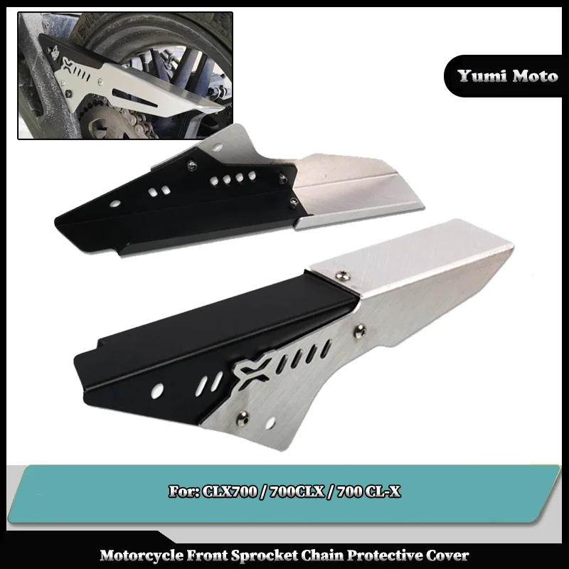 For CFMOTO 700 CLX 700CL-X CLX700 CLX 700 Motorcycle CNC Chain Cover Rear Chain Belt Guard Modified Parts
