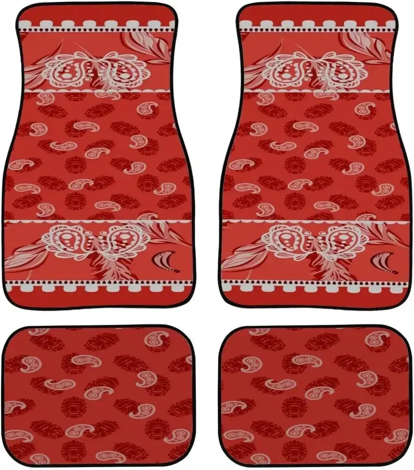 Автомобильные коврики Bandana Red Paisley Design Vector Print Design Ковер Автомобиль SUV Грузовик Коврики 4 шт., Коврики для грузовиков
Автомобильные коврики Bandana Red Paisley Design Vector Print Design Ковер Автомобиль SUV Грузовик Коврики 4 шт., Коврики для грузовиков