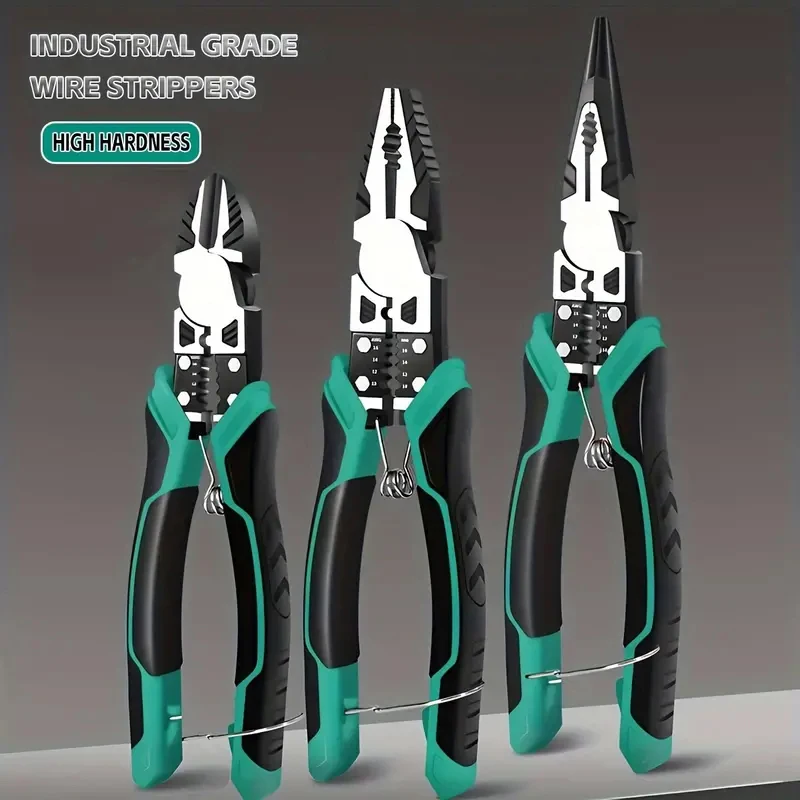Multifunctional Diagonal Pliers Hardware Wire Cutters Professional Electrician Anti Slip Durable Universal Repair Tools Pliers
Multifunctional Diagonal Pliers Hardware Wire Cutters Professional Electrician Anti Slip Durable Universal Repair Tools Pliers
