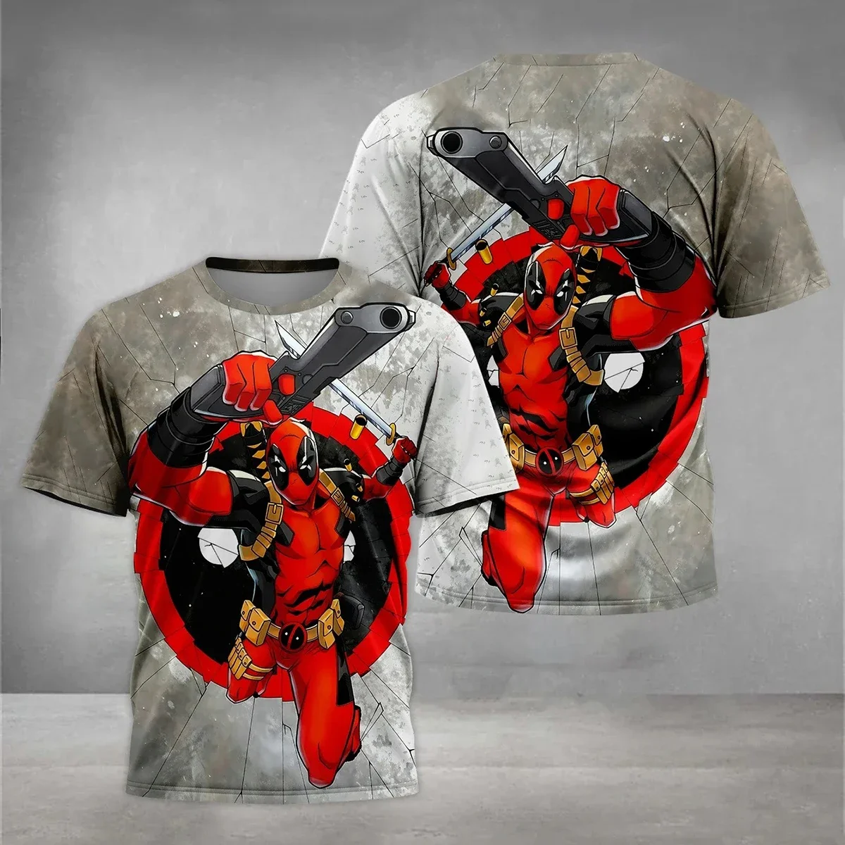 Men Deadpool & Wolverine Graphic T-Shirt Marvel Movie Casual Short Sleeve TeeDeadpool Wolverine Marvel Tee Men
Men Deadpool & Wolverine Graphic T-Shirt Marvel Movie Casual Short Sleeve TeeDeadpool Wolverine Marvel Tee Men