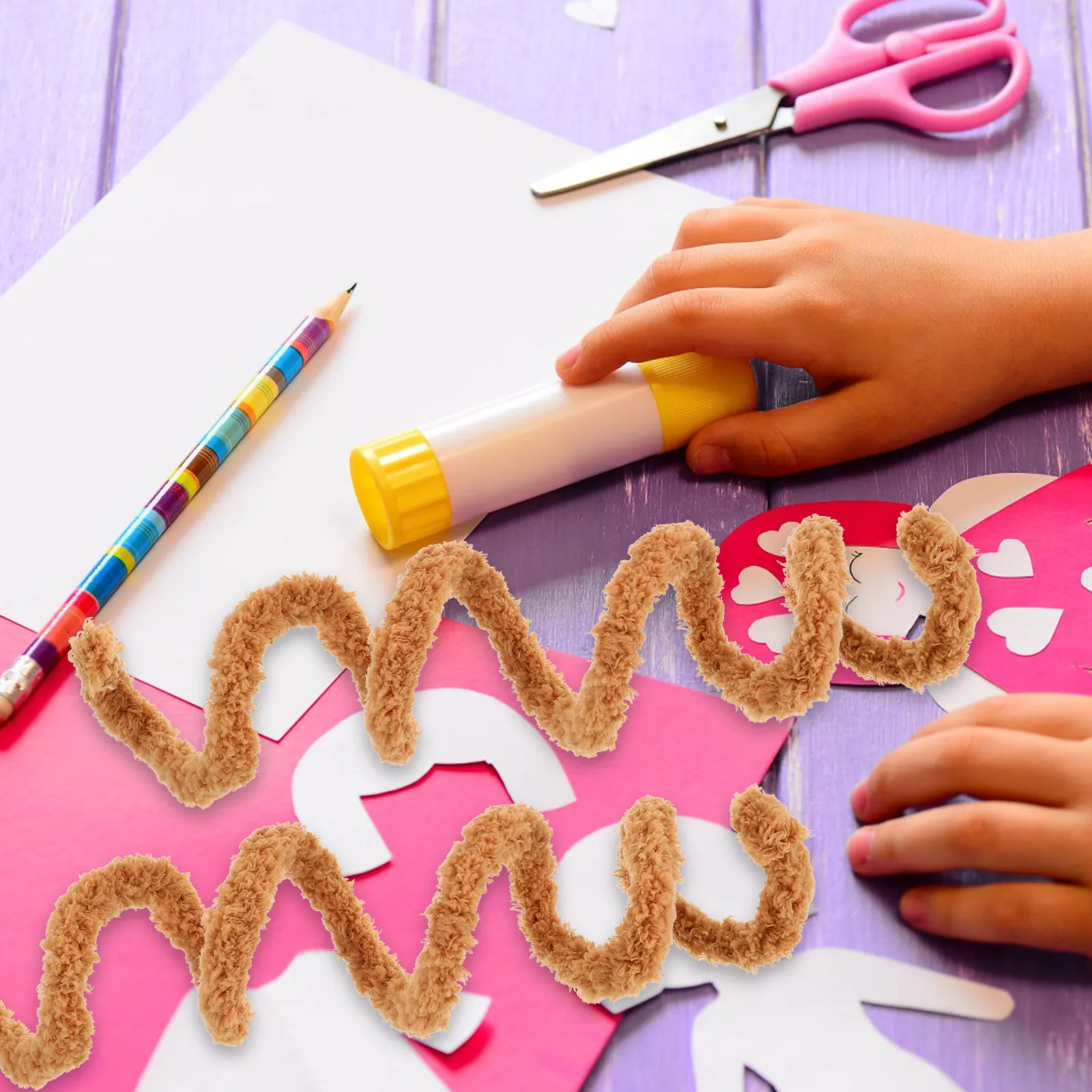 2Pcs Flexible Pipe Cleaners Twist Rods for Creative DIY Accessories Handmade Craft Decorations Hair Sticks Hand String DIY
2Pcs Flexible Pipe Cleaners Twist Rods for Creative DIY Accessories Handmade Craft Decorations Hair Sticks Hand String DIY