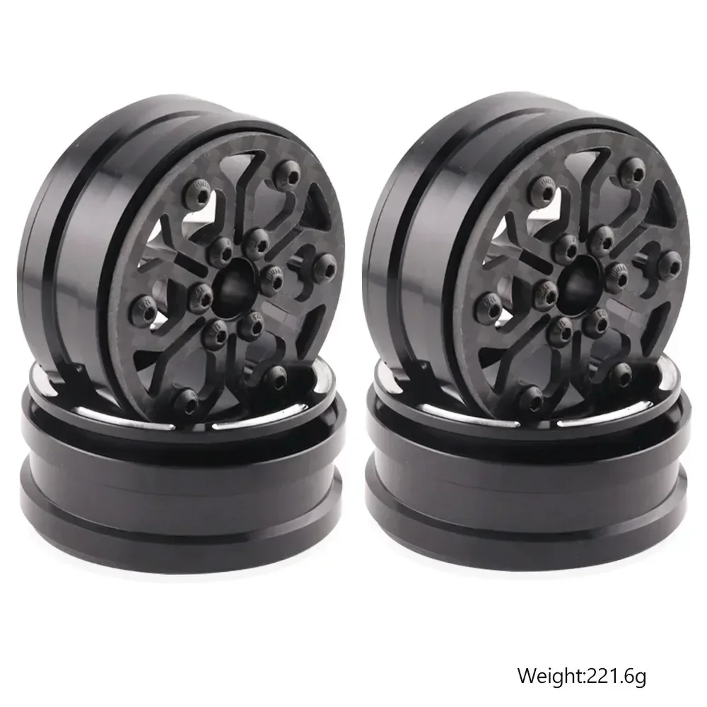 4Pcs Carbon Fiber 1.9Inch Beadlock Wheel Rim Wheel Hub For 1/10 RC Crawler Car Axial SCX10 TRX4
4Pcs Carbon Fiber 1.9Inch Beadlock Wheel Rim Wheel Hub For 1/10 RC Crawler Car Axial SCX10 TRX4