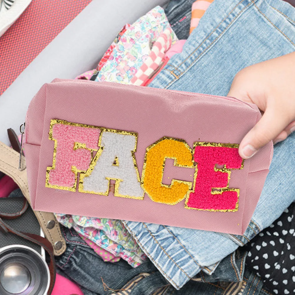 2pcs Makeup Bag PU Embroidered Travel Toiletries Organizer Waterproof Pink Beige Storage Pouch
2pcs Makeup Bag PU Embroidered Travel Toiletries Organizer Waterproof Pink Beige Storage Pouch