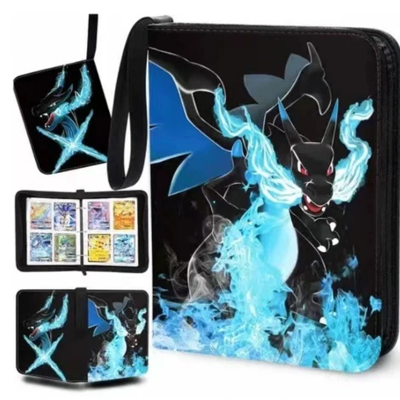 NEW Pokemon Card Collection Album 400pcs Binder Cartoon Zipper Photo Album for Anime Fans PU Leather Storage Book for Card Games
NEW Pokemon Card Collection Album 400pcs Binder Cartoon Zipper Photo Album for Anime Fans PU Leather Storage Book for Card Games