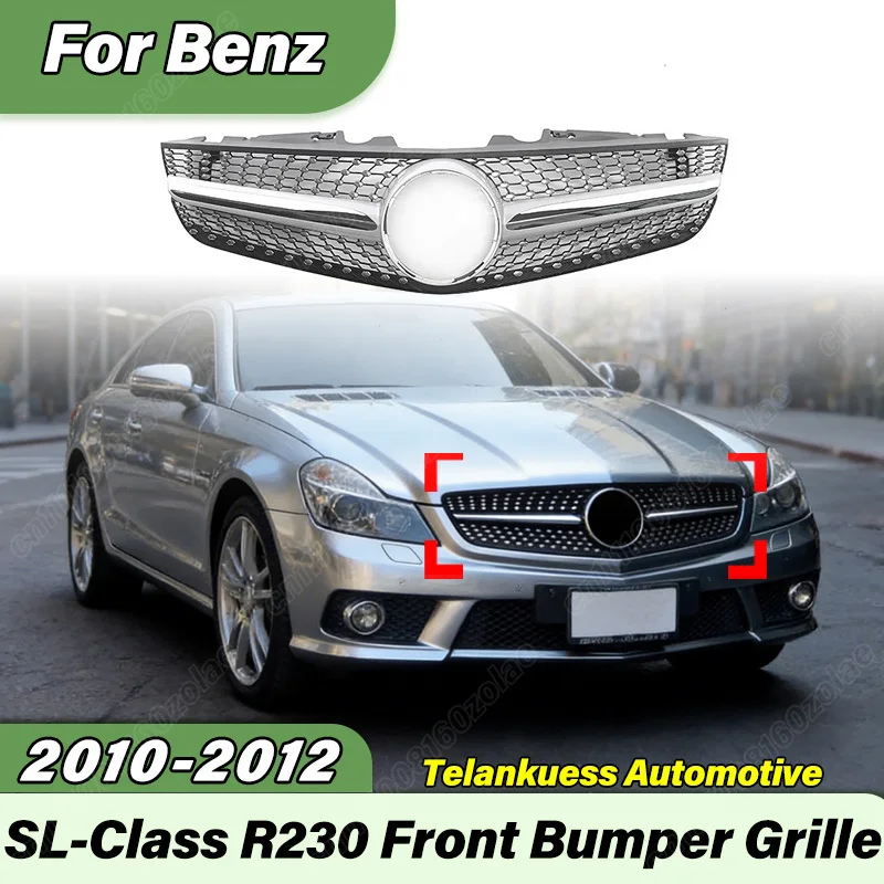 For Mercedes-Benz R230 SL-Class SL300 SL350 2010 2011 2012 Automobile Front Bumper Air Intake Grille Body Modification Kit
For Mercedes-Benz R230 SL-Class SL300 SL350 2010 2011 2012 Automobile Front Bumper Air Intake Grille Body Modification Kit