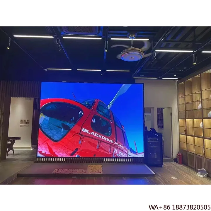 LED Display P1.86 P2 P2.5 Small Pixel Pitch Die-Casting Aluminum Meeting Room Video Wall Pantallas Stage Background Screen
LED Display P1.86 P2 P2.5 Small Pixel Pitch Die-Casting Aluminum Meeting Room Video Wall Pantallas Stage Background Screen