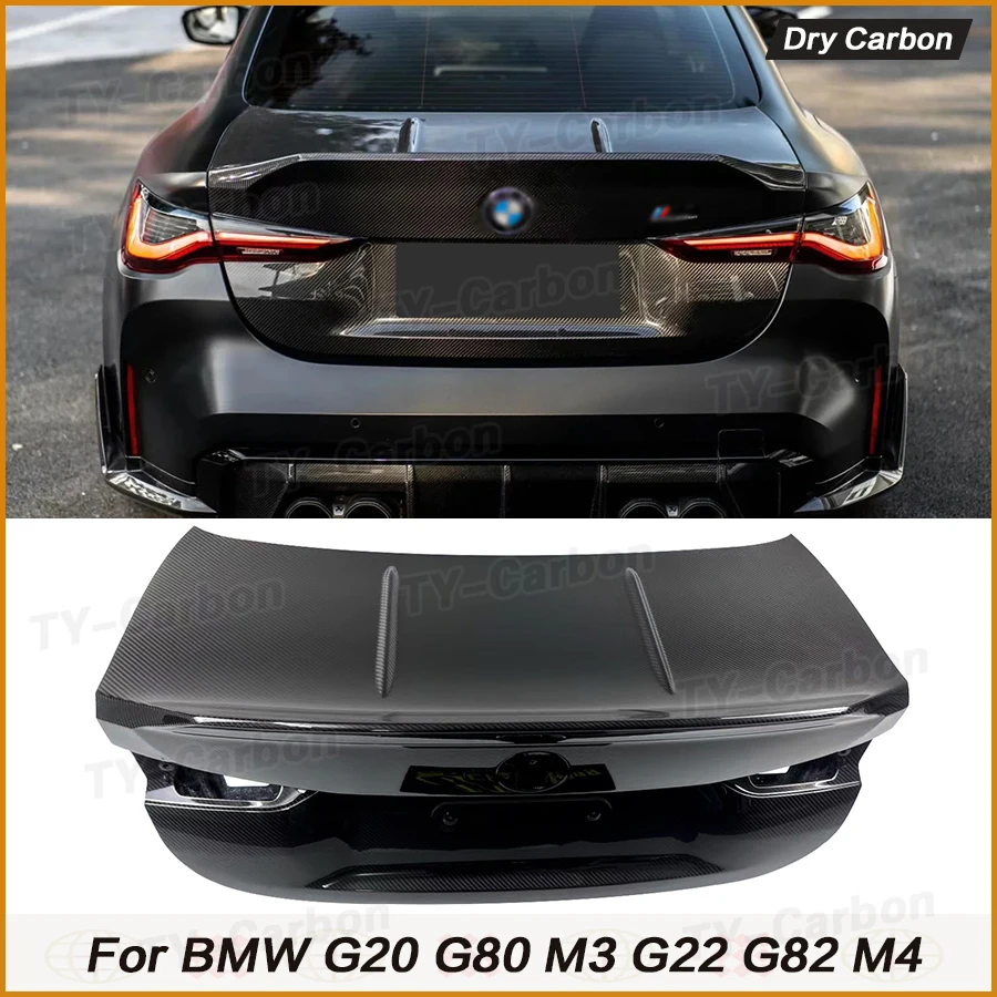 Dry Carbon Fiber Car Rear Bumper Tail Spoiler Trunk Lid Cover Decklid Panel CSL For BMW 3 4 series G20 G80 M3 G22 G82 M4 2021+
Dry Carbon Fiber Car Rear Bumper Tail Spoiler Trunk Lid Cover Decklid Panel CSL For BMW 3 4 series G20 G80 M3 G22 G82 M4 2021+