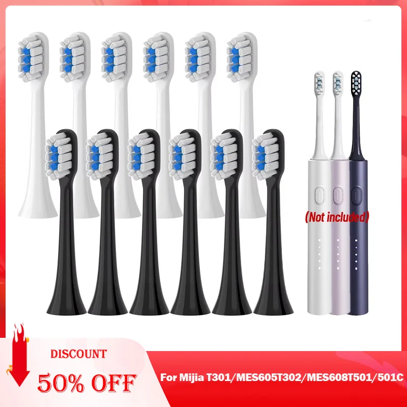 Сменные насадки для электрических зубных щеток Mijia T301 T302 T501 T501C MES605 MES608 Sonic с мягкой щетиной DuPont
Сменные насадки для электрических зубных щеток Mijia T301 T302 T501 T501C MES605 MES608 Sonic с мягкой щетиной DuPont