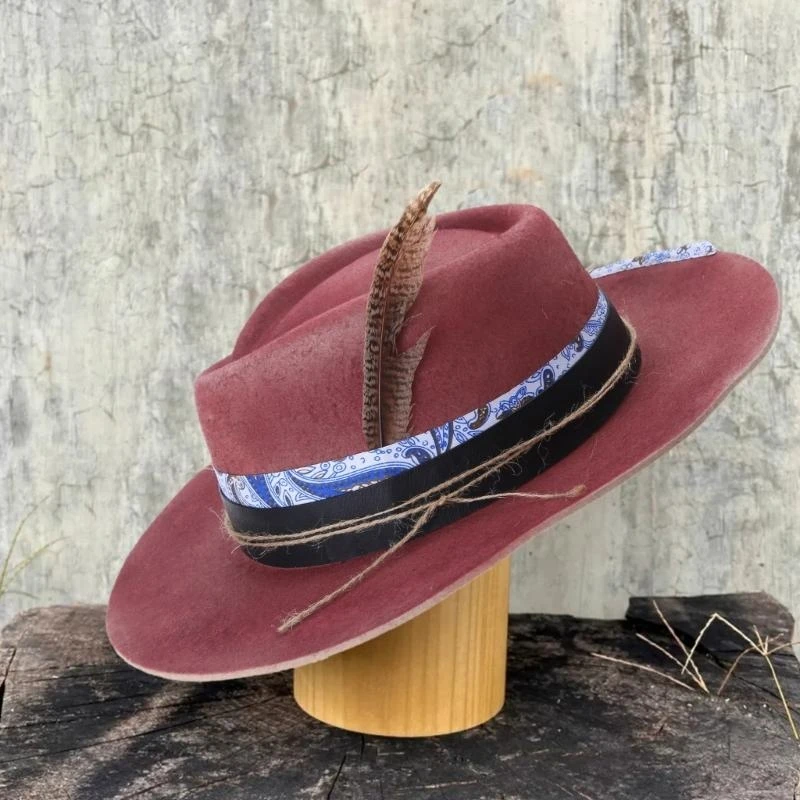 French Hat Ribbon Hat Band Fedoras Hat for Female Masquerades
French Hat Ribbon Hat Band Fedoras Hat for Female Masquerades