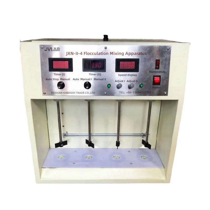 Digital Flocculation Mixing Apparatus in 4 Positions Customized OEM Jar Tester and Leaching Test Machine
Digital Flocculation Mixing Apparatus in 4 Positions Customized OEM Jar Tester and Leaching Test Machine