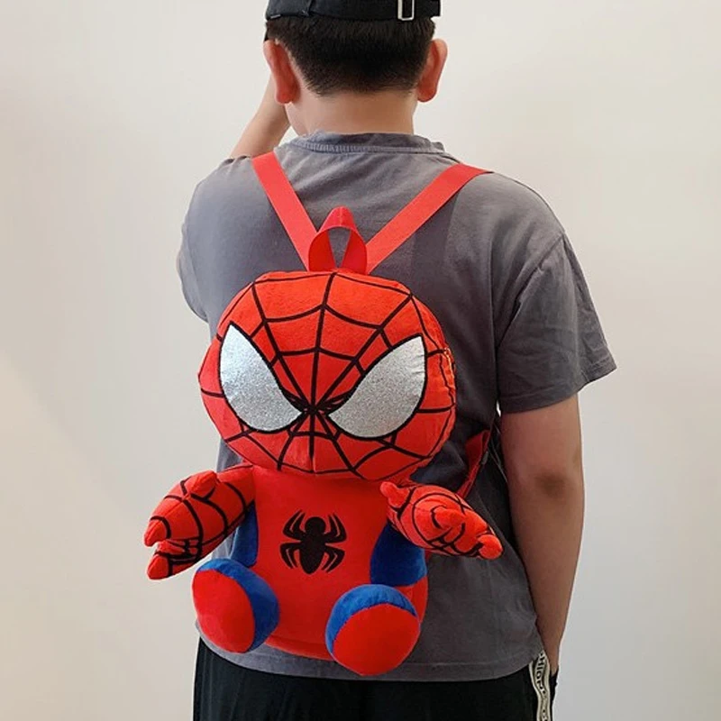 27x15x33cm Spider-Man Backpack The Avengers Plush Toy Cartoon Knapsack Plushie Anime Animal Birthday Gift for Children Xmas Bag
27x15x33cm Spider-Man Backpack The Avengers Plush Toy Cartoon Knapsack Plushie Anime Animal Birthday Gift for Children Xmas Bag