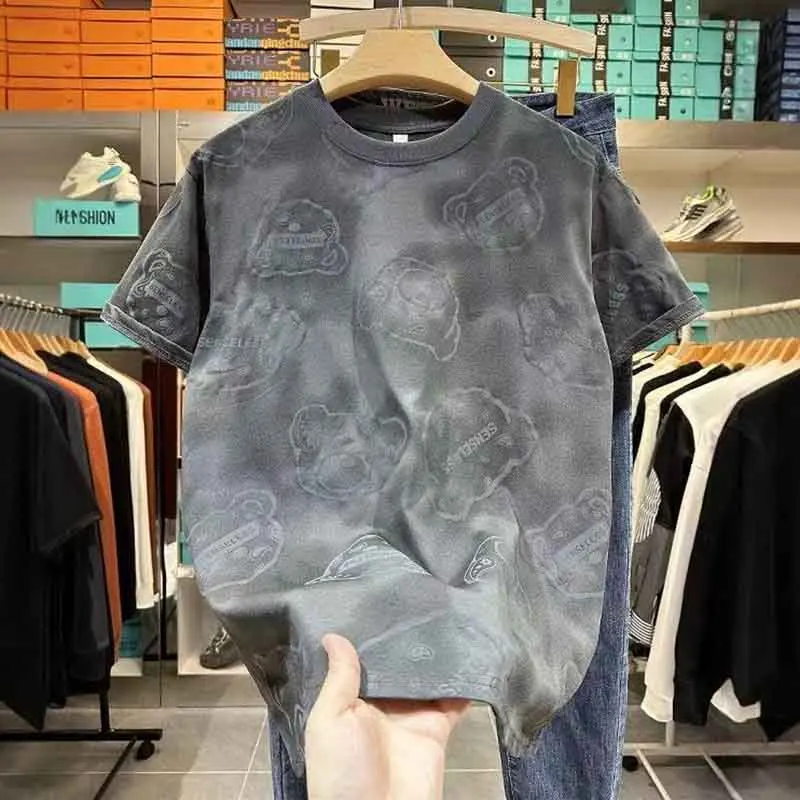 2025 Summer New Short Sleeve T-Shirt Men's Casual Trend Versatile Printed Round Neck Half Sleeve T-Shirt
2025 Summer New Short Sleeve T-Shirt Men's Casual Trend Versatile Printed Round Neck Half Sleeve T-Shirt