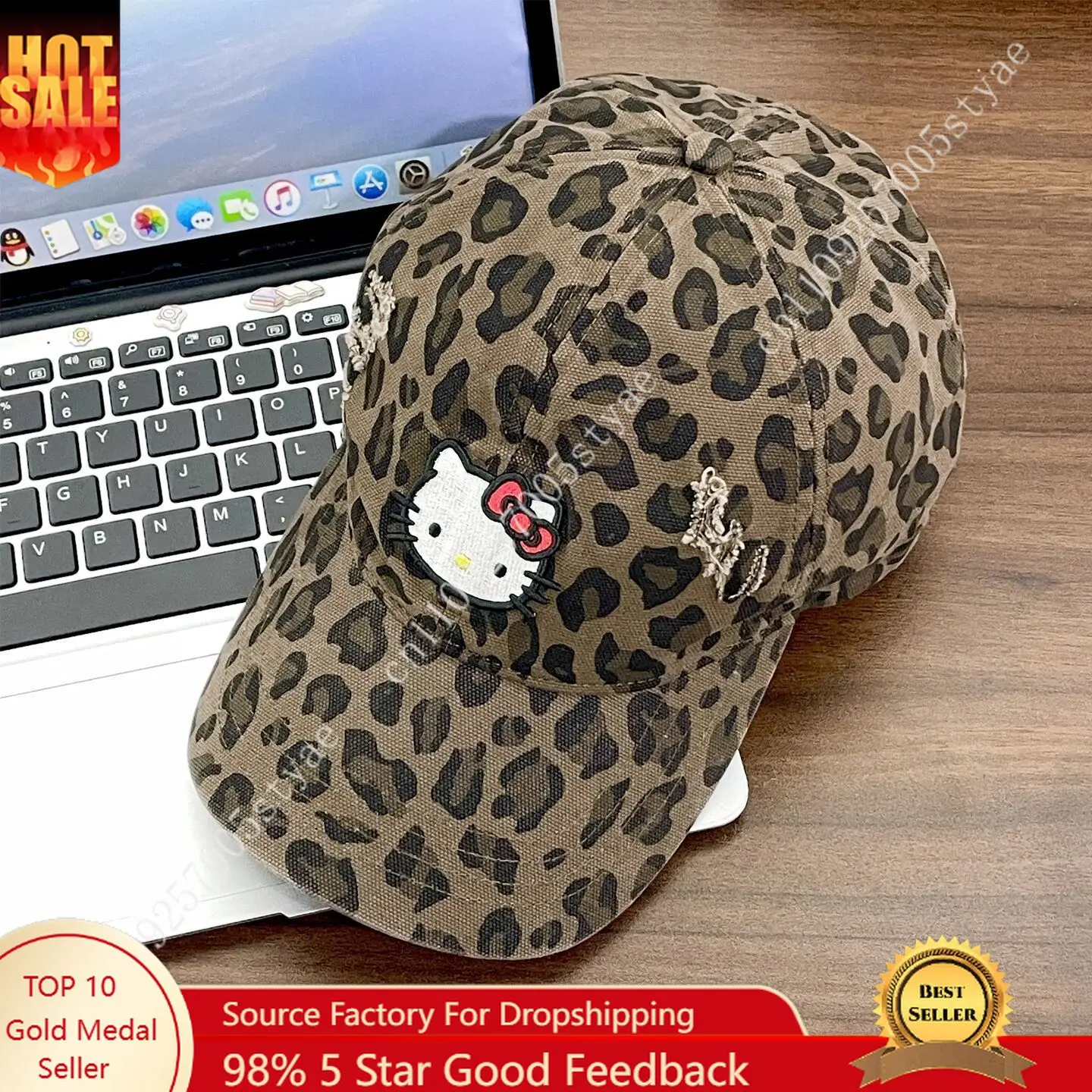 Бейсболка Sanrio Hello Kitty для женщин, милая, с леопардовым принтом, гавайская, черная, из искусственной кожи, с вышивкой, для защиты от солнца, аксессуар для косплея
Бейсболка Sanrio Hello Kitty для женщин, милая, с леопардовым принтом, гавайская, черная, из искусственной кожи, с вышивкой, для защиты от солнца, аксессуар для косплея