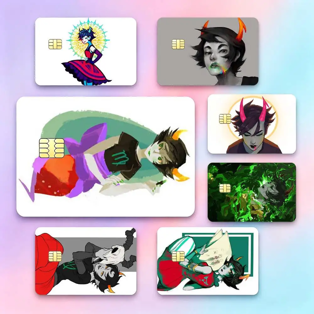 H-Homestuck Cool K-Kanaya M-Maryam Credit Card HD Stickers Small Chip Waterproof Sticker Game Card Decal Gift
H-Homestuck Cool K-Kanaya M-Maryam Credit Card HD Stickers Small Chip Waterproof Sticker Game Card Decal Gift