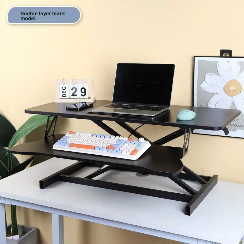 Pneumatic Standing Desk Laptop Table Foldable Adjustable Height Office Desktop Riser for Computer Notebook Workstation
Pneumatic Standing Desk Laptop Table Foldable Adjustable Height Office Desktop Riser for Computer Notebook Workstation