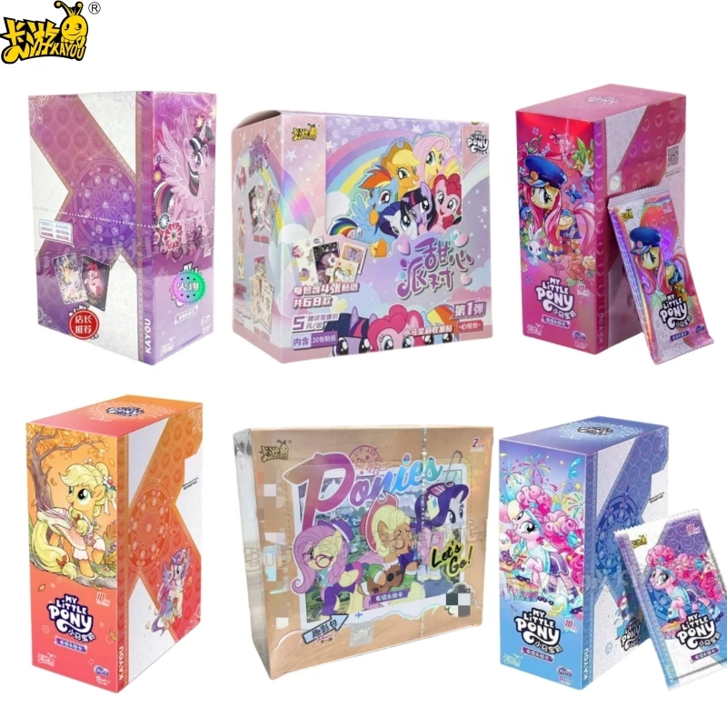 KAYOU Genuine My Little Pony Card 40th Anniversary Limited Friendship Eternal Card Редкие карты SC SGR Игрушка в подарок Карта принцессы
KAYOU Genuine My Little Pony Card 40th Anniversary Limited Friendship Eternal Card Редкие карты SC SGR Игрушка в подарок Карта принцессы