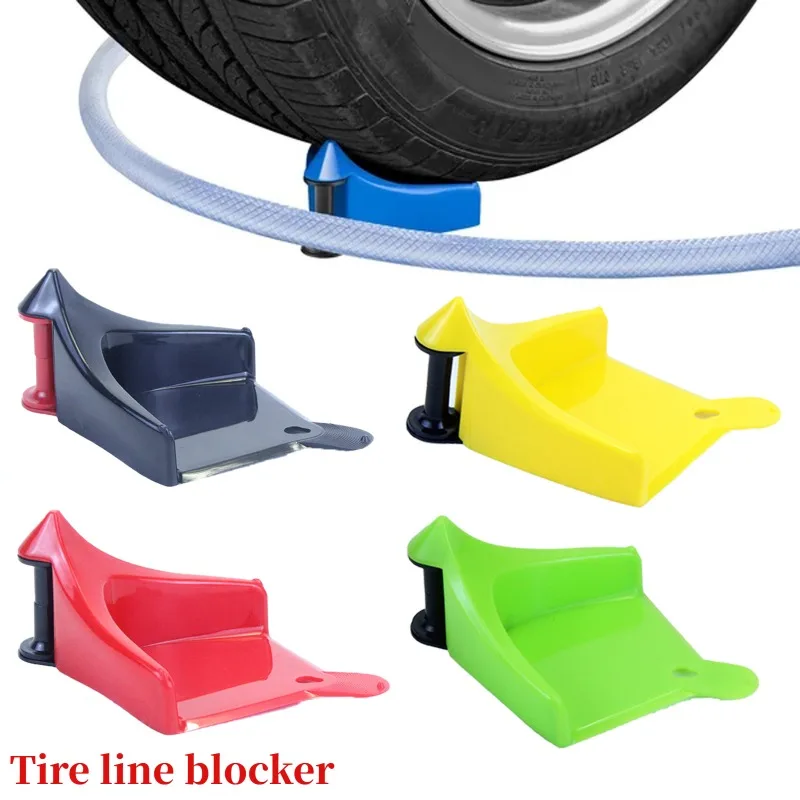 Car Wheel Hose Guide Hose Slide Tire Wedge Universal Car Wash Tool Tire Blocker Multiuse Anti-winder Wire Winder For Car Washing
Car Wheel Hose Guide Hose Slide Tire Wedge Universal Car Wash Tool Tire Blocker Multiuse Anti-winder Wire Winder For Car Washing