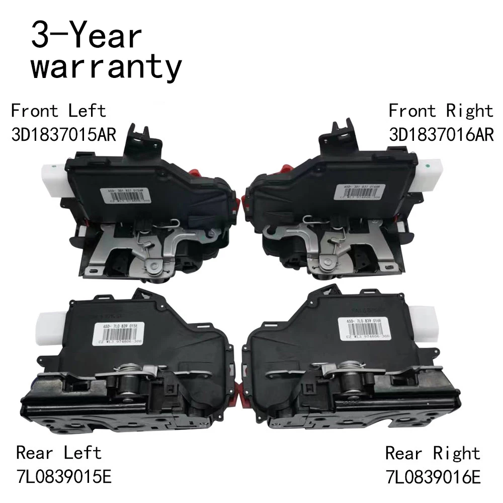 Door Lock Actuator 3D1837015AR 3D1837016AR 7L0839015E 7L0839016E For Skoda Octavia Fabia VW Golf Touareg Jetta Touran
Door Lock Actuator 3D1837015AR 3D1837016AR 7L0839015E 7L0839016E For Skoda Octavia Fabia VW Golf Touareg Jetta Touran