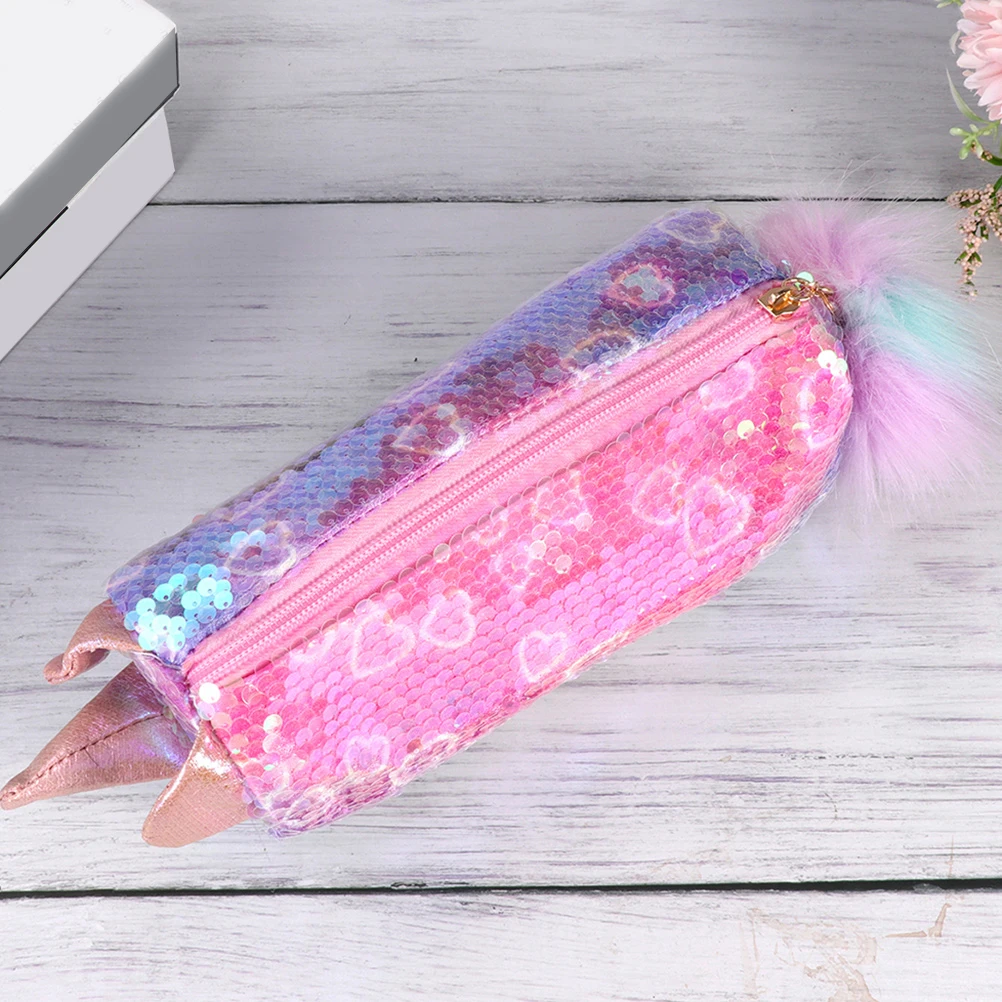 2pcs Sequin Pen Bag Cartoon Animal Pouch Kawaii Stationery Storage Desk Organizer Gift For Girls Students
2pcs Sequin Pen Bag Cartoon Animal Pouch Kawaii Stationery Storage Desk Organizer Gift For Girls Students