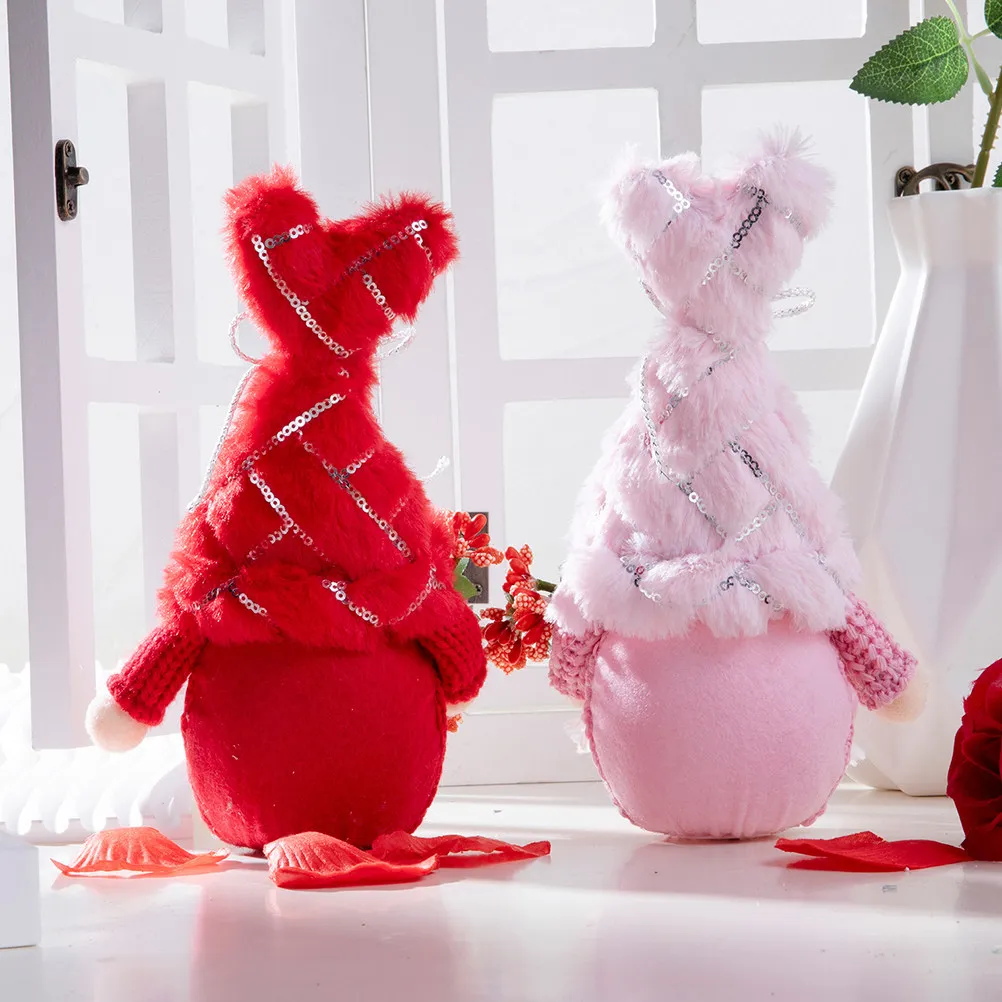 2Pcs Valentine's Day Gnome Decor Adorable Heart Design Soft Skin-Friendly Material Long-Lasting Craftsmanship Romantic Warm
2Pcs Valentine's Day Gnome Decor Adorable Heart Design Soft Skin-Friendly Material Long-Lasting Craftsmanship Romantic Warm