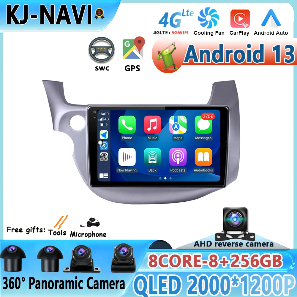 For Honda Fit Jazz 2007 - 2013 DSP Multimedia Video Player Android 13 Car Radio Mirror Connection Split Screen NAVI Head Unit
For Honda Fit Jazz 2007 - 2013 DSP Multimedia Video Player Android 13 Car Radio Mirror Connection Split Screen NAVI Head Unit