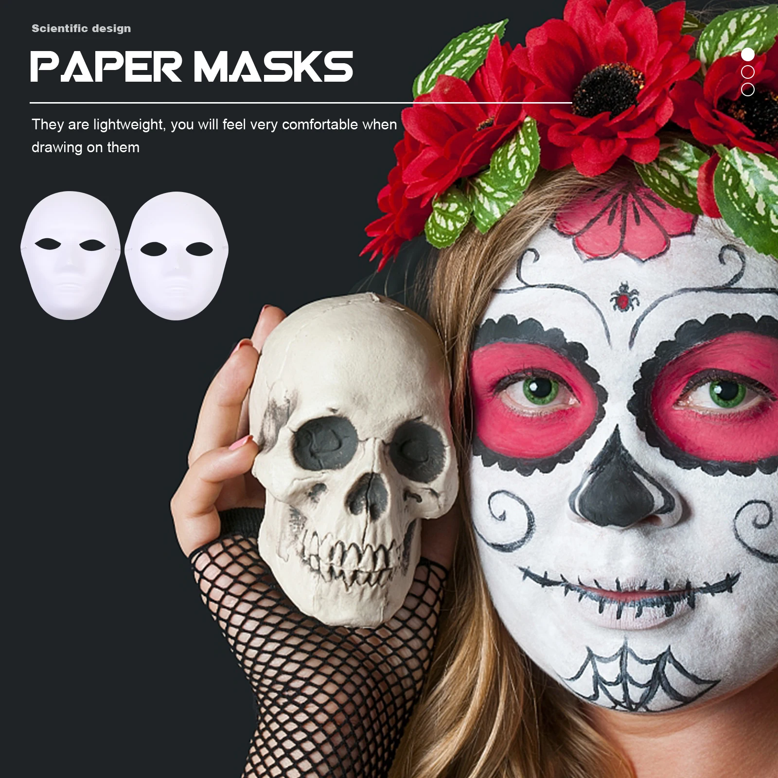 6pcs DIY Paintable White Paper Masks for Masquerade Party Blank Face Mask Props H made Craft Supplies School Activity
6pcs DIY Paintable White Paper Masks for Masquerade Party Blank Face Mask Props H made Craft Supplies School Activity
