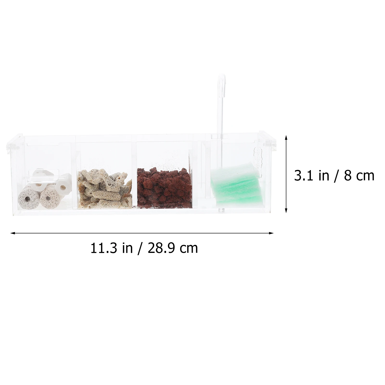 Fish Tank Filter Box Acrylic Aquarium Water Accessory Supplies Hanging Type Multifunctional Design Easy Maintenance Pet Supplies
Fish Tank Filter Box Acrylic Aquarium Water Accessory Supplies Hanging Type Multifunctional Design Easy Maintenance Pet Supplies