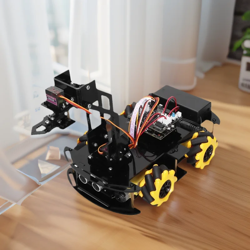 Tscinbuny Robot Arm Automation Kit, Programmable Robot kit for Arduino, Smart Electronic Educational Project Equipment Set +Code
Tscinbuny Robot Arm Automation Kit, Programmable Robot kit for Arduino, Smart Electronic Educational Project Equipment Set +Code