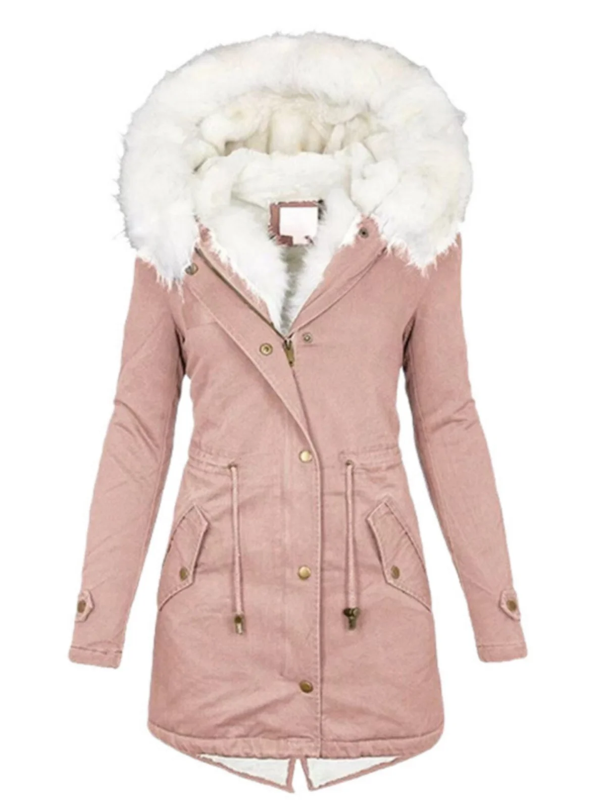 Russian Pie Overcome Add E Cotton Coat Winter Fce Lined Cotton Jaet Women's Faion Commute Sle Button Detail
Russian Pie Overcome Add E Cotton Coat Winter Fce Lined Cotton Jaet Women's Faion Commute Sle Button Detail