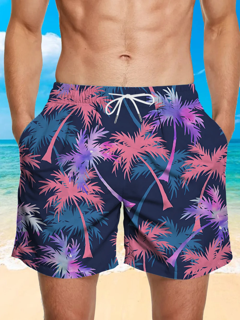 Мужские быстросохнущие шорты с принтом тропической пальмы 2025 года, летняя пляжная одежда для отдыха, повседневная спортивная одежда на открытом воздухе с карманами
Мужские быстросохнущие шорты с принтом тропической пальмы 2025 года, летняя пляжная одежда для отдыха, повседневная спортивная одежда на открытом воздухе с карманами