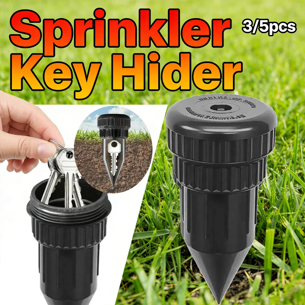 3/5 шт., реалистичная спринклерная головка, ключ для наличных, устойчивый к воде, ящик для хранения ключей из АБС-пластика, водонепроницаемый держатель для ключей для сада и двора
3/5 шт., реалистичная спринклерная головка, ключ для наличных, устойчивый к воде, ящик для хранения ключей из АБС-пластика, водонепроницаемый держатель для ключей для сада и двора