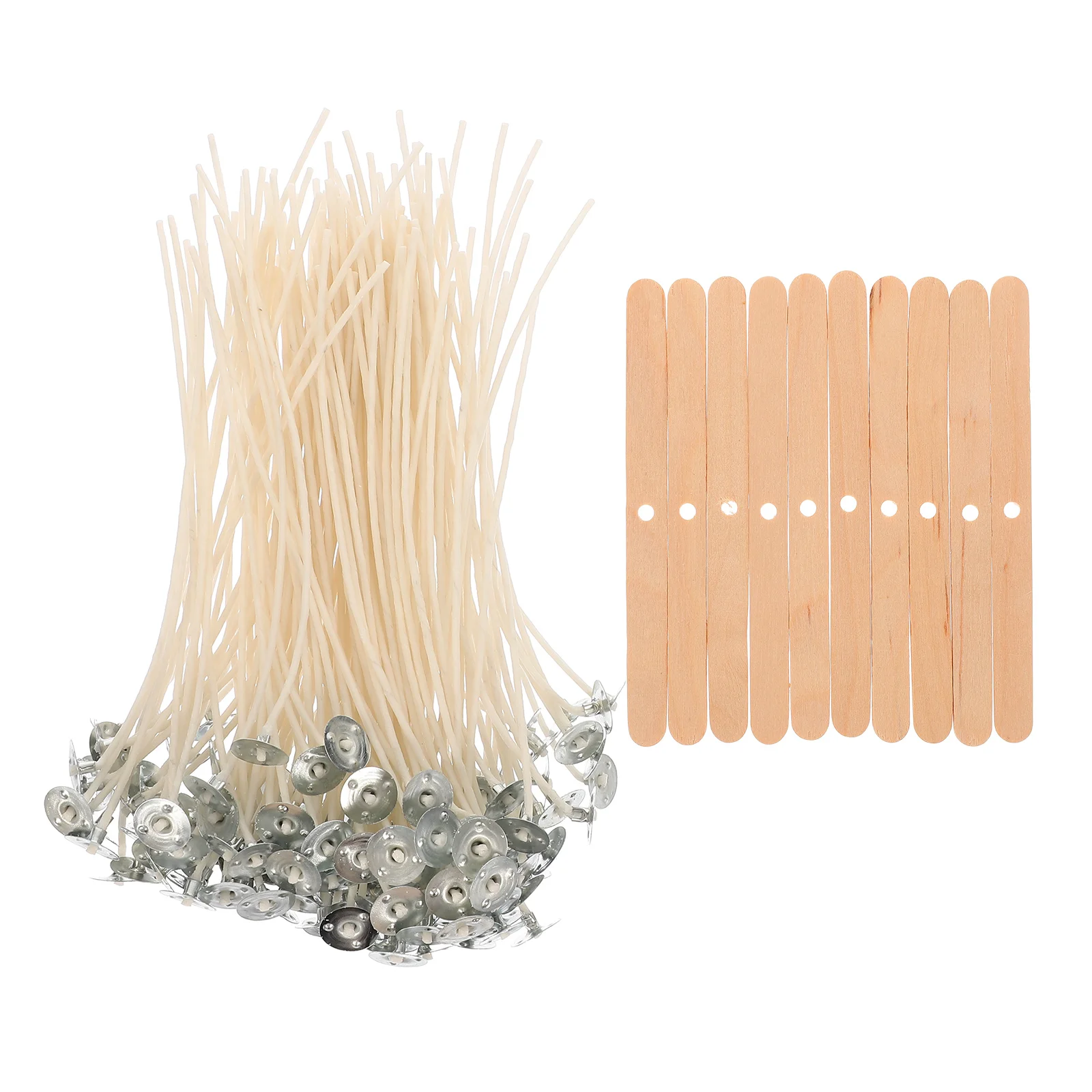 1 set Wick Kit Making Accessory Supplies 15cm Wicks for Diy Base Pillar Kits Wax Wick Craft Homemade Gifts
1 set Wick Kit Making Accessory Supplies 15cm Wicks for Diy Base Pillar Kits Wax Wick Craft Homemade Gifts