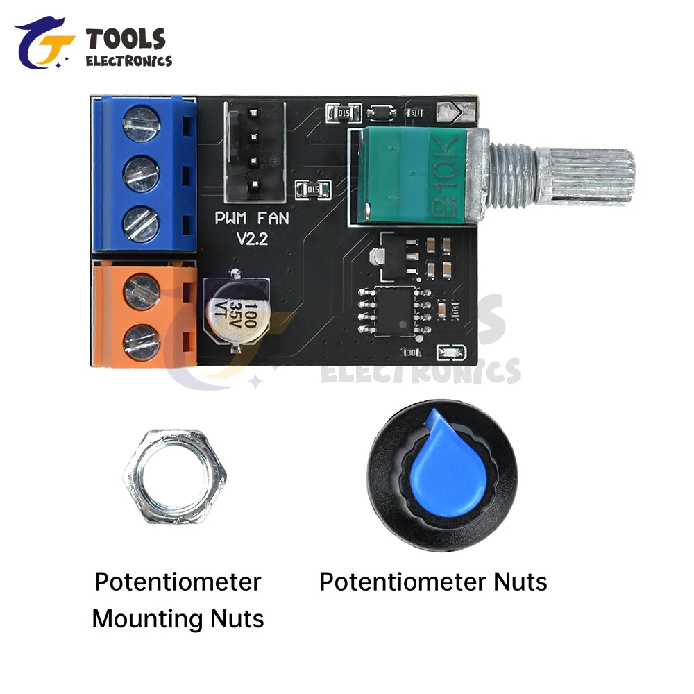 PWM Server Fan Speed Controller 3-wire 4-wire Motor Stepless Speed Controller DC 12V Motor Speed Control Switch Drive Module
PWM Server Fan Speed Controller 3-wire 4-wire Motor Stepless Speed Controller DC 12V Motor Speed Control Switch Drive Module