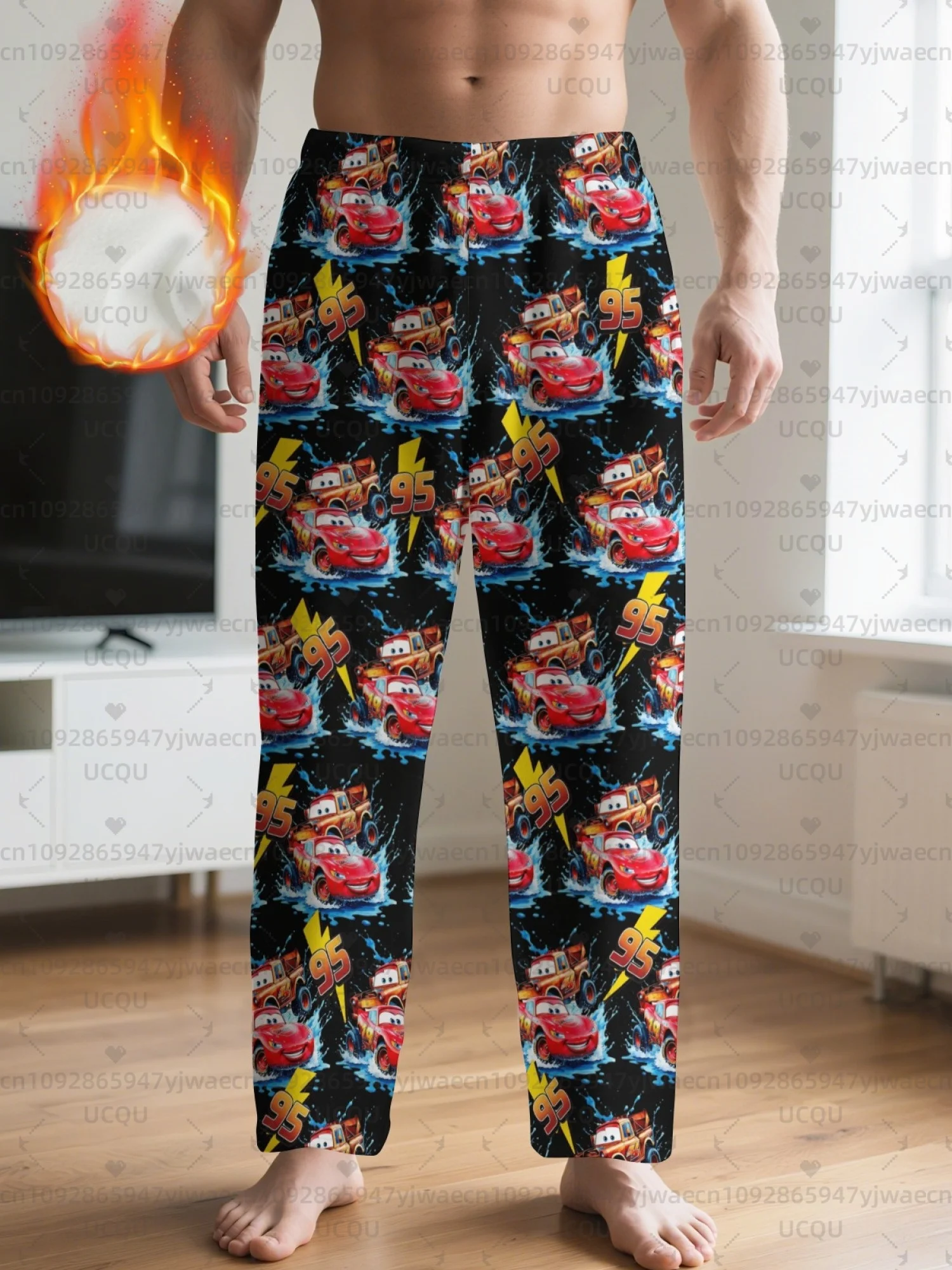 Autumn and Winter Men's Women's Flannel Pajama Pants Christmas Pajama Pants Fleece Pajama Women Sleep Pants Lightning McQueen
Autumn and Winter Men's Women's Flannel Pajama Pants Christmas Pajama Pants Fleece Pajama Women Sleep Pants Lightning McQueen