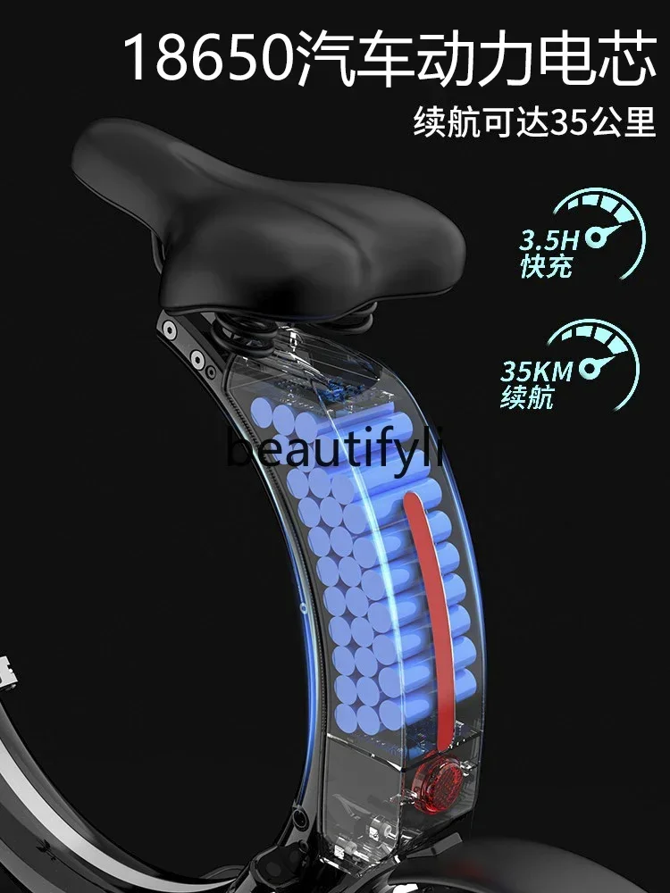 YH Couple folding electric vehicle small mini lithium battery driving imported electric bicycle
YH Couple folding electric vehicle small mini lithium battery driving imported electric bicycle