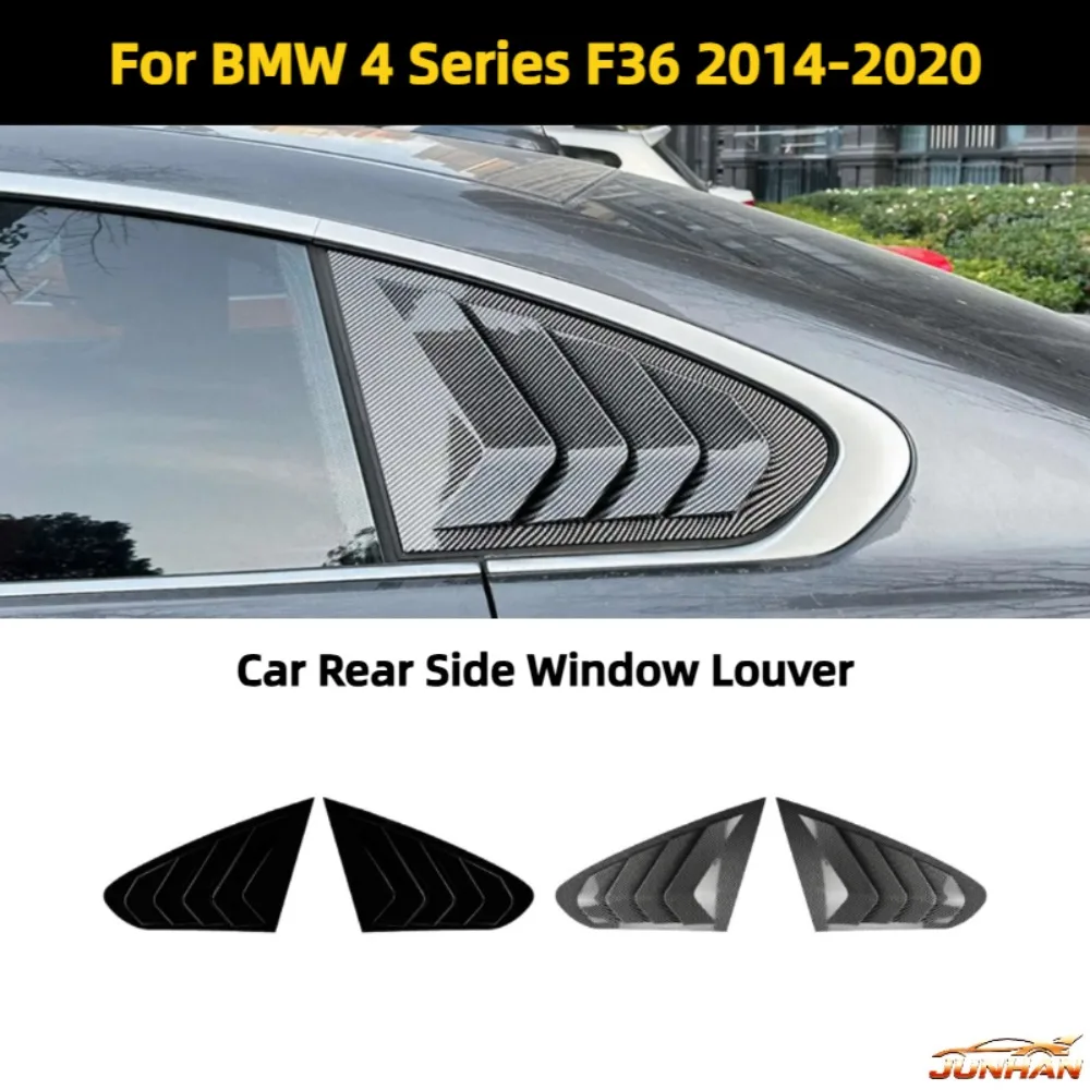 Car Rear Side Window Louver For BMW 4 Series F36 2014-2020 Side Shutter Cover Triangle Shade Trim Sticker Vent Auto Accessories
Car Rear Side Window Louver For BMW 4 Series F36 2014-2020 Side Shutter Cover Triangle Shade Trim Sticker Vent Auto Accessories