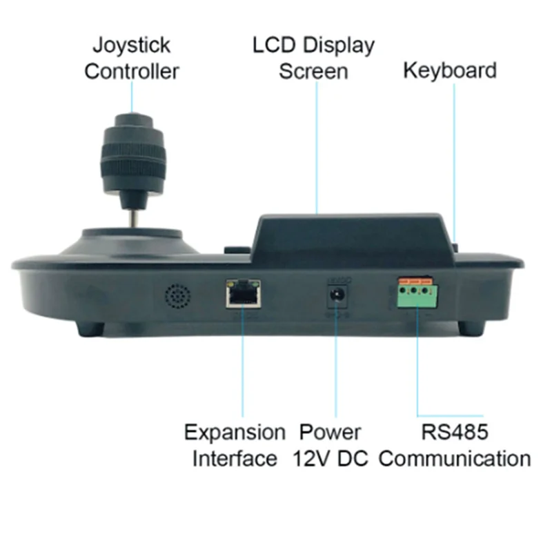 A39U 3D Axis Joystick CCTV Keyboard Controller Keypad для AHD Security PTZ Speed Camera Decoder DVR NVR Pelco RS485 US Plug
A39U 3D Axis Joystick CCTV Keyboard Controller Keypad для AHD Security PTZ Speed Camera Decoder DVR NVR Pelco RS485 US Plug