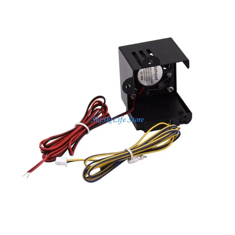 E65E 3/CR10 12V 24V Full Assembled Extruder Cooling Fan Cover Silicone Case- for Ender3/CR10/Ender5 3D Printer
E65E 3/CR10 12V 24V Full Assembled Extruder Cooling Fan Cover Silicone Case- for Ender3/CR10/Ender5 3D Printer