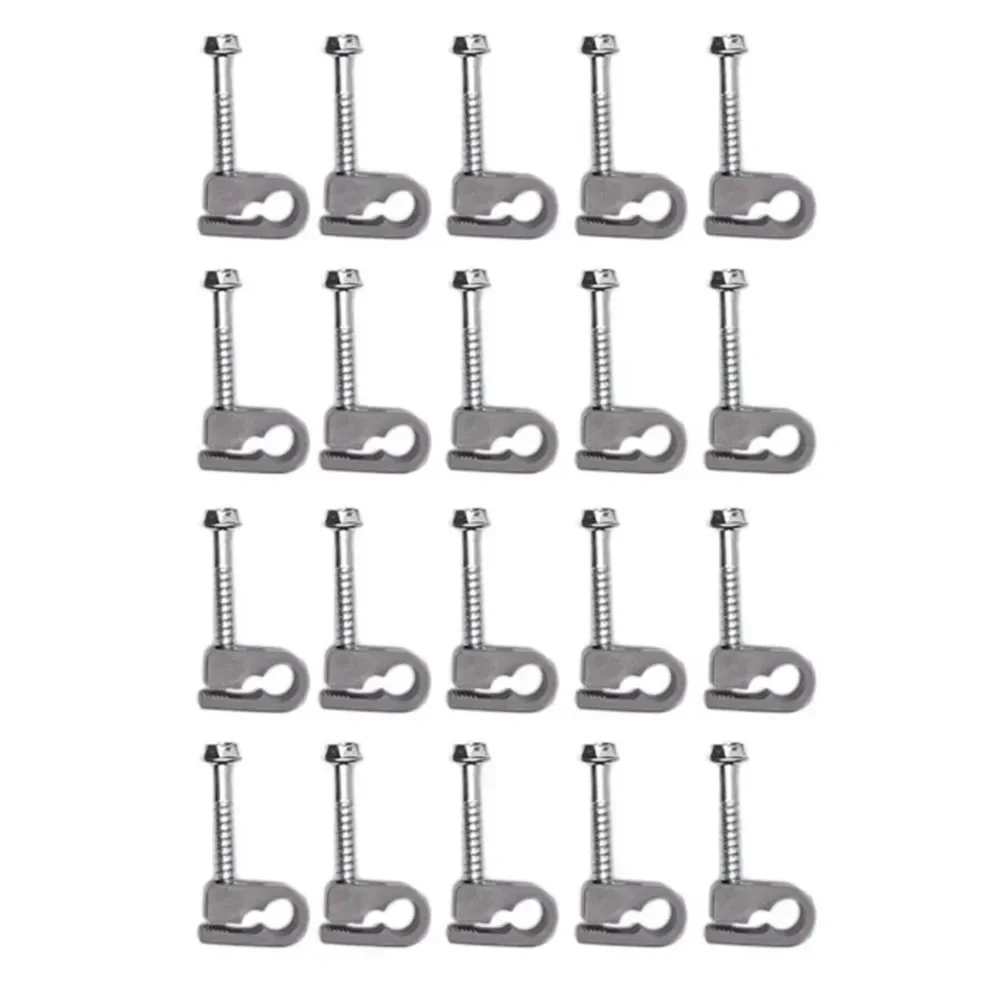 20 Pcs Screws And Wire Clamps For Starlink Series Cables, Manage And Organize Cables And Keep The Lines Tidy Wiring Accessories
20 Pcs Screws And Wire Clamps For Starlink Series Cables, Manage And Organize Cables And Keep The Lines Tidy Wiring Accessories