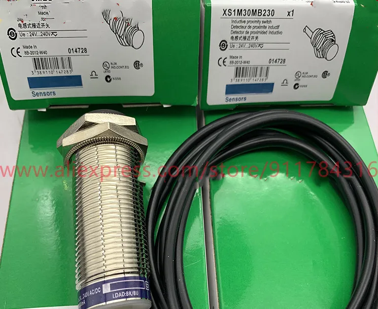 2pcs New High Quality schneider proximity switch XS1M30MB230 XS1M30MA230 XS2M30MB230
2pcs New High Quality schneider proximity switch XS1M30MB230 XS1M30MA230 XS2M30MB230