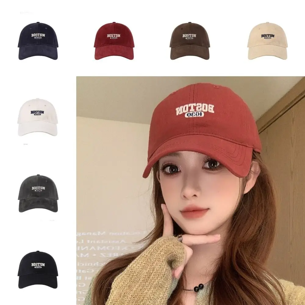 Fashion Letter Embroidery Baseball Cap Wide Brim Big Size Peaked Cap Korean Style Cotton Curved Brim Hat Women
Fashion Letter Embroidery Baseball Cap Wide Brim Big Size Peaked Cap Korean Style Cotton Curved Brim Hat Women
