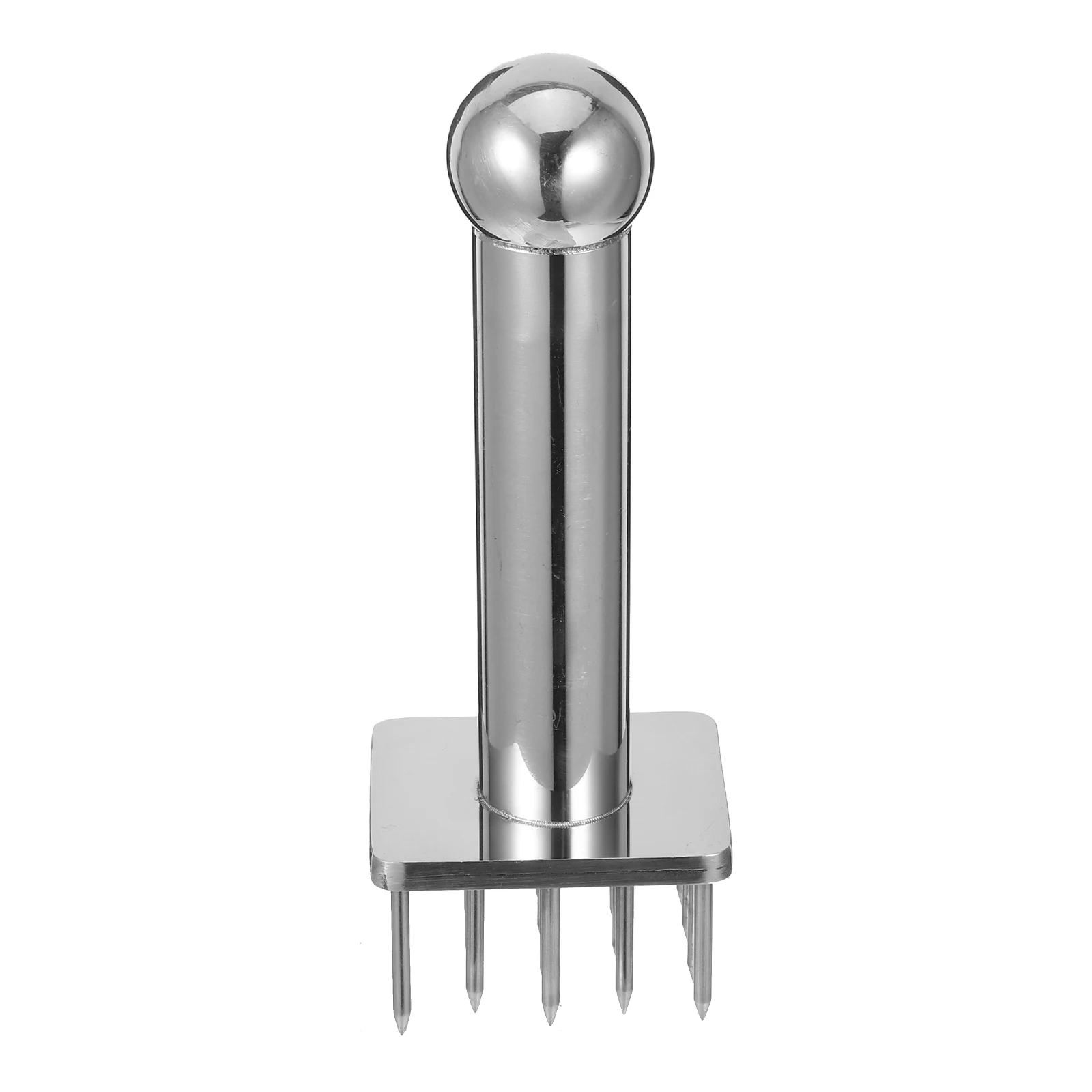 18-Pin Stainless Steel Meat Mallet Easy Clean Multi-Needle Pork Insertion Securing Loosening Home Kitchen Restaurant Use
18-Pin Stainless Steel Meat Mallet Easy Clean Multi-Needle Pork Insertion Securing Loosening Home Kitchen Restaurant Use