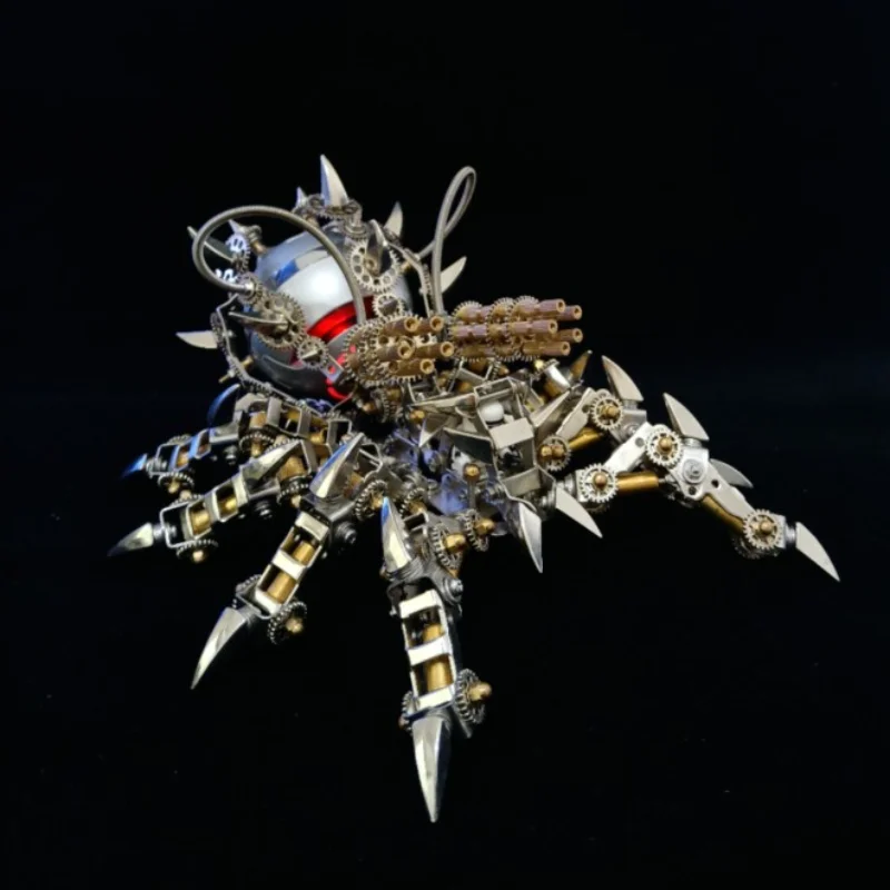 3D DIY Metal Mechanical Spider Model Kit Handmade Assembly Crafts with Bluetooth Speaker As Gift Home Decor
3D DIY Metal Mechanical Spider Model Kit Handmade Assembly Crafts with Bluetooth Speaker As Gift Home Decor