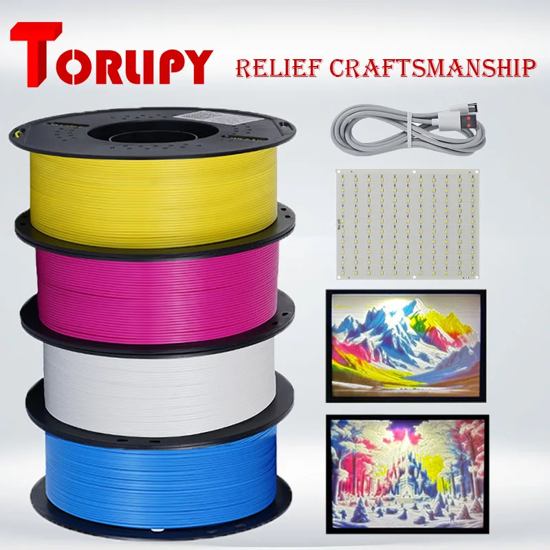 3D Printer Filament Relief Consumables PLA Wire Diameter 1.75m 1KG Wire Materials Filament Density1.24 For 3D Printing Accessory 
3D Printer Filament Relief Consumables PLA Wire Diameter 1.75m 1KG Wire Materials Filament Density1.24 For 3D Printing Accessory