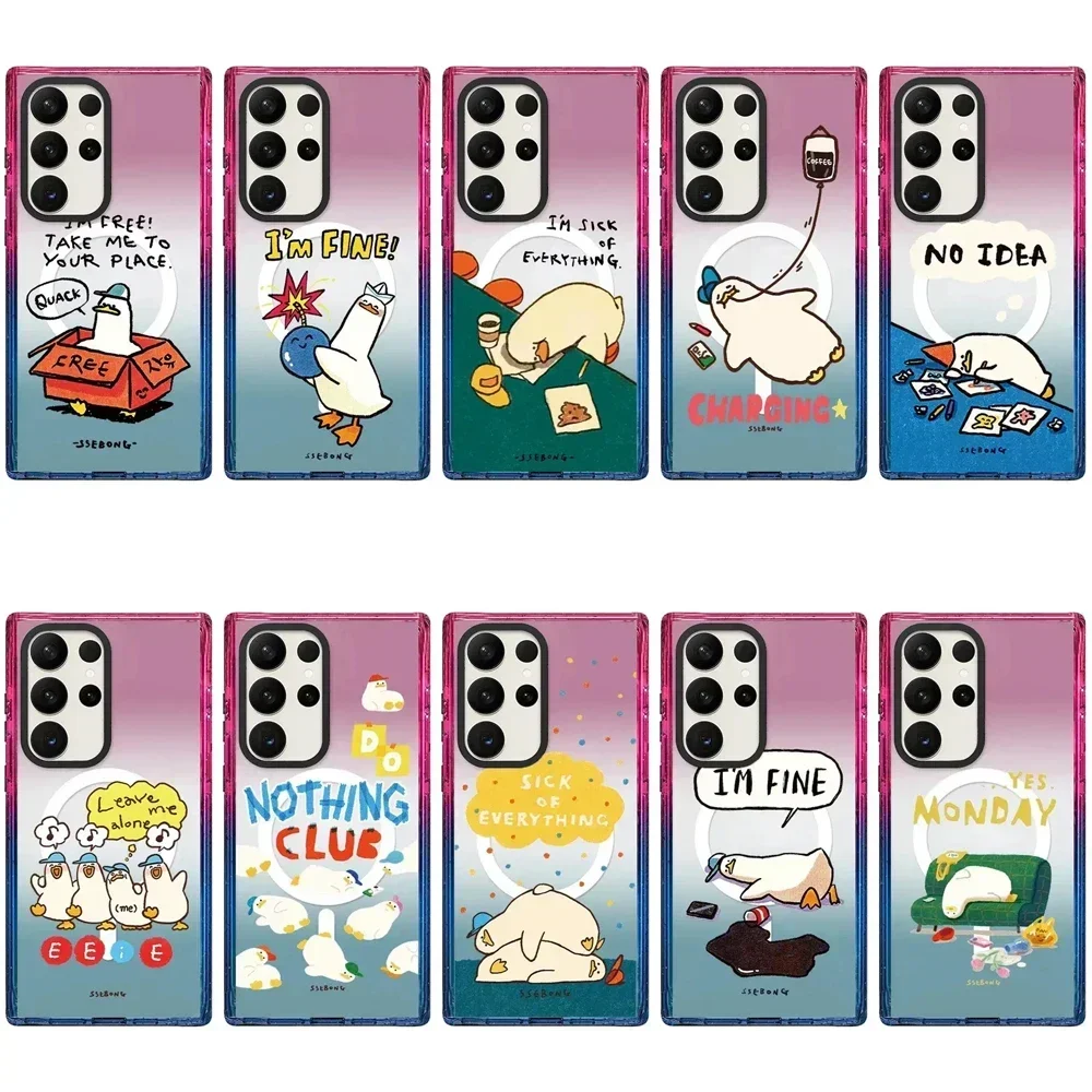 Working Duck Magnetic Acrylic Black Border Case for Samsung Galaxy S25 Ultra S24 S23 S25+ S25 Plus Cover Protective Case
Working Duck Magnetic Acrylic Black Border Case for Samsung Galaxy S25 Ultra S24 S23 S25+ S25 Plus Cover Protective Case