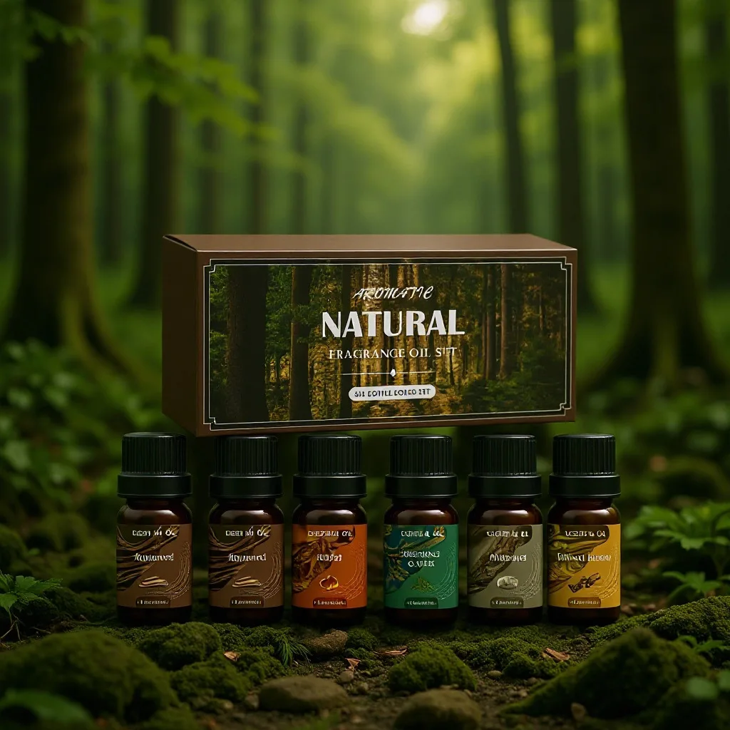 6PCS Random Woodsy Essential Oil Set Natural Aromatherapy Diffuser Oils for Humidifier Water Soluble Long Lasting Fragrance Home Relaxing Scent Gift Box
6PCS Random Woodsy Essential Oil Set Natural Aromatherapy Diffuser Oils for Humidifier Water Soluble Long Lasting Fragrance Home Relaxing Scent Gift Box