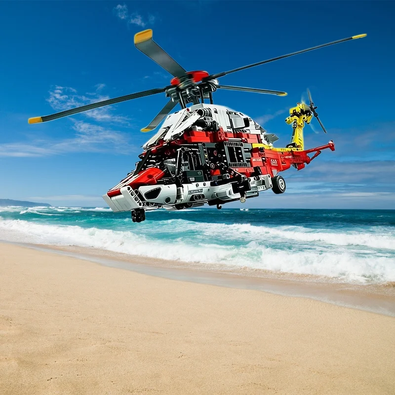 2026 new Airbus rescue helicopter building H175blocks helicopter model aircraft assembly brick gift for men and women
2026 new Airbus rescue helicopter building H175blocks helicopter model aircraft assembly brick gift for men and women