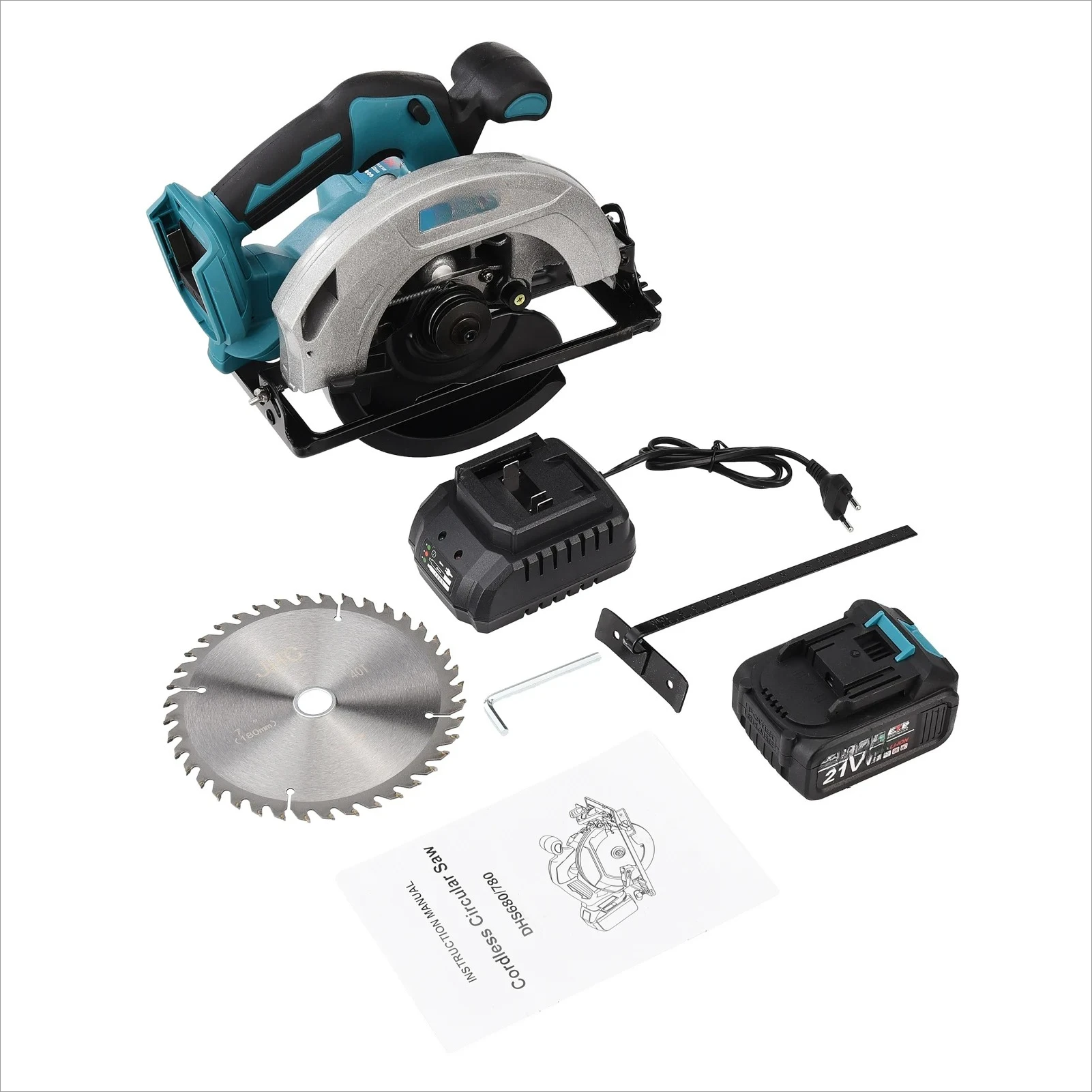 For Power Tools Combo Set, 21V Brushless Motor Circular Saw, Household Hand Saw, 3000mAh Battery Electric Saw, Electric Cutting
For Power Tools Combo Set, 21V Brushless Motor Circular Saw, Household Hand Saw, 3000mAh Battery Electric Saw, Electric Cutting