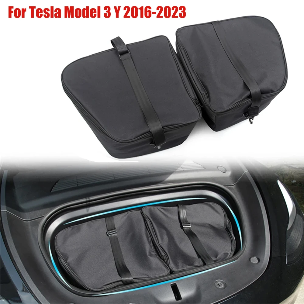 For Tesla Model 3 Model Y 2016-2023 2022 Car Front Trunk Storage Bag Portable Storage Box Waterproof Organizer Oxford Packet
For Tesla Model 3 Model Y 2016-2023 2022 Car Front Trunk Storage Bag Portable Storage Box Waterproof Organizer Oxford Packet